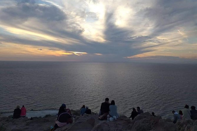 Private Custom Tour : Santorini Half day 5 hours ( morning or afternoon ) - The First Stop: Kamari Beach and the Real Black-Sand Mood