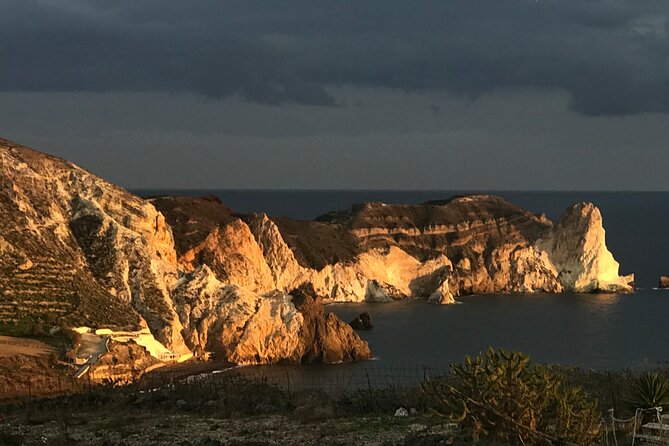Private Discovery Tour with Wine Tasting - Akrotiri - Red beach - Pyrgos: narrow cobblestone lanes, castle walls, and blue domes