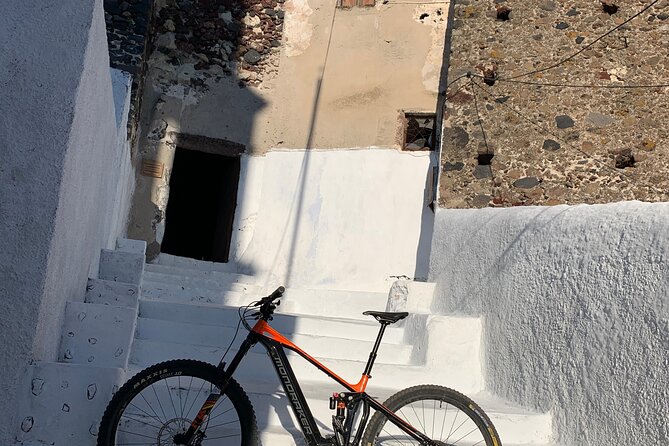 Private Electric Mountain Bike Experience and Tour in Santorini - Eros Beach Canyons: The More Advanced Option (and Why It’s Worth Asking)