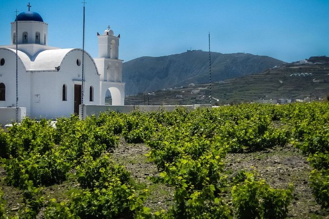 ~PRIVATE Full Day Santorini road tour 8 hours Book with us~ - Firostefani: a short stop with a big visual payoff