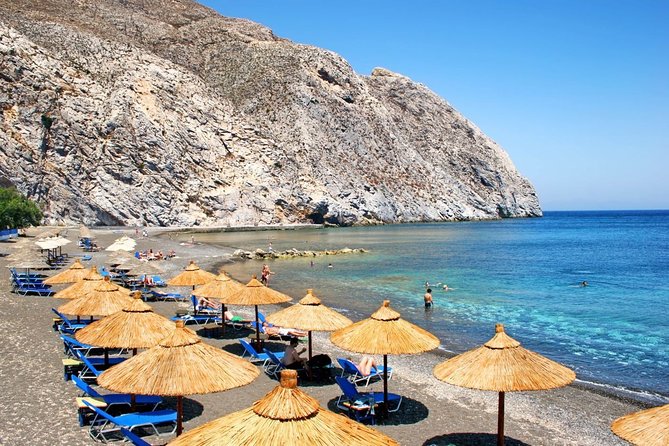 ~PRIVATE Full Day Santorini road tour 8 hours Book with us~ - Pickup, car comfort, and what “private” really means here