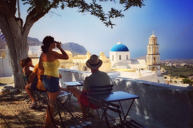Private Guided Tour of Traditional Santorini with wine tasting- Full Day - Pyrgos Kallistis: a quieter medieval stop with defensible tower vibes