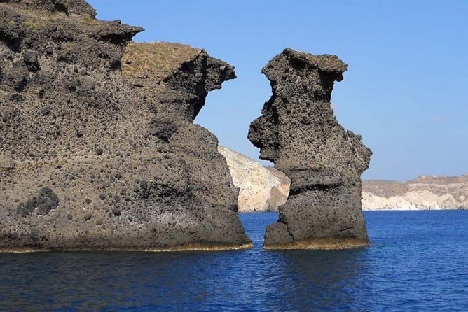 Private Luxury Santorini Catamaran Cruise with Port Pickup - Pickup, boarding, and where to meet