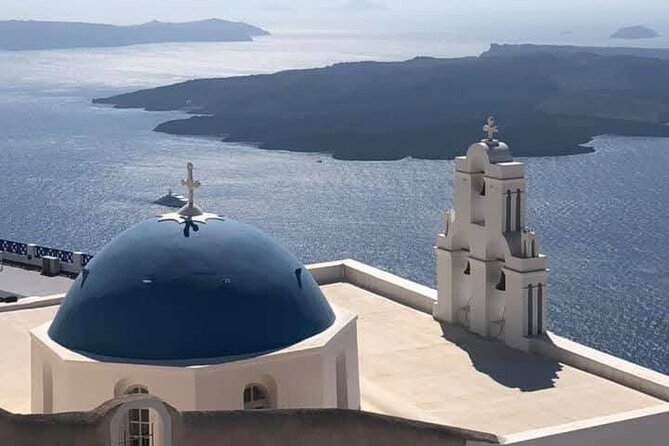 Private Santorini Island Tour 4 hours-Wine Tasting Optional - Red Beach near Akrotiri: dramatic cliffs and rust-colored sand