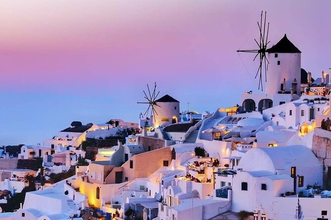 Private Santorini Island Tour 4 hours-Wine Tasting Optional - Pyrgos and Prophet Elias: the highest-point photo payoff
