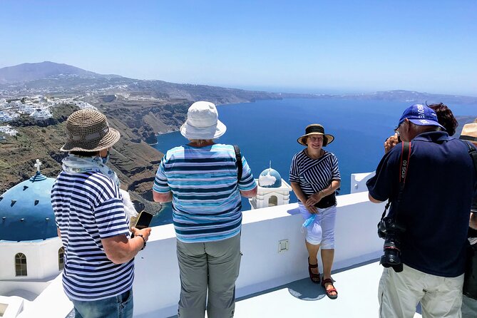 Private Santorini Shore Excursions Trip & Highlights - Firostefani’s blue dome: short stop, big payoff