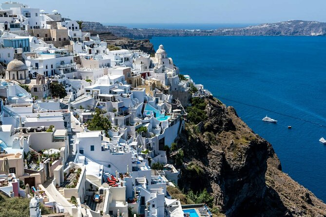 Private Santorini Sightseeing Tour with Local Driver - Megalochori: traditional village charm without losing the plot