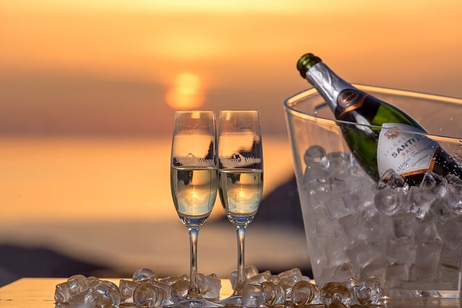 Private Sightseeing Tour with Dinner at Sunset - Oia for blue domes and sunset views (one hour goes fast)