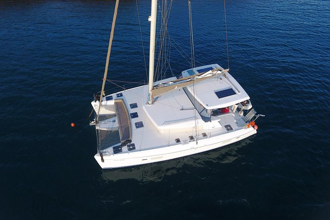 Private Sunset Cruise with Full Greek Dinner - Mesa Pigadia beach stop and the on-board BBQ moment