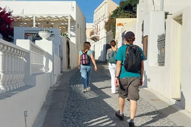 Private Tailor-Made Santorini Tour with Local Driver - Emporio Castelli and Windmills: Medieval Walls and Calm Alleys