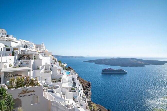 Private Tour Santorini: Explore the Island in One Day - Prophet Elias Lookout Point: The Island’s Highest Peak in Half an Hour