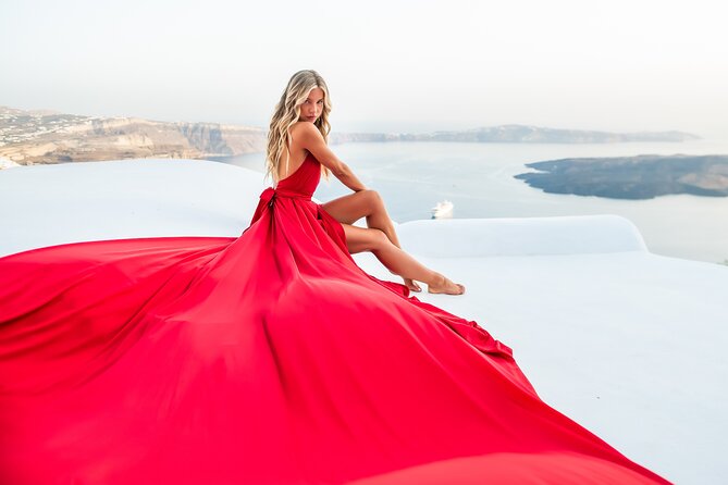 Professional Flying Dress Photoshoot In Santorini - Meeting Point, Timing, and How the Session Runs (About One Hour)