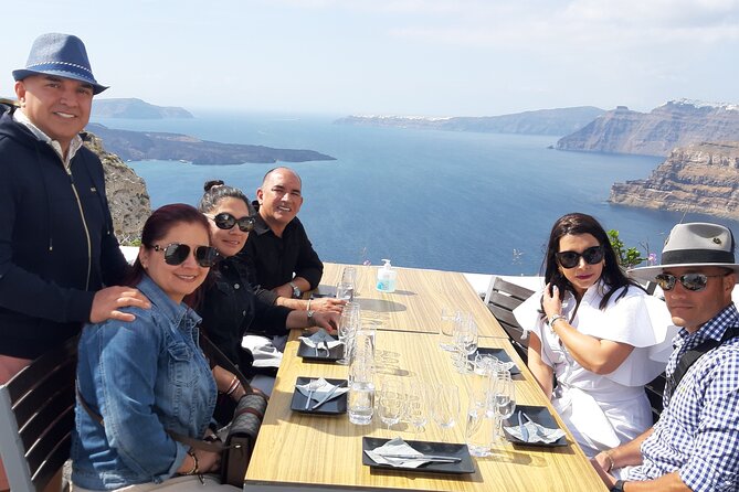 Santorini 3 and half Hour Wine Tour Day/Sunset - Stop 2: Venetsanos Winery and the sunset-day vibe