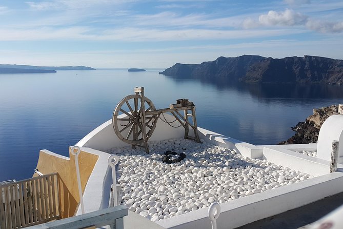 Santorini: 4hr Small Group Shore Excursion with Minimum Walking - Stop 2: Kamari black sand beach for a relaxed 45-minute stroll