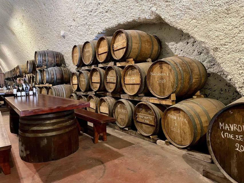 Santorini: 5-Hour Private Wine Tour - What You’ll Taste: Up to 12 Wines, Mostly Whites and Dessert