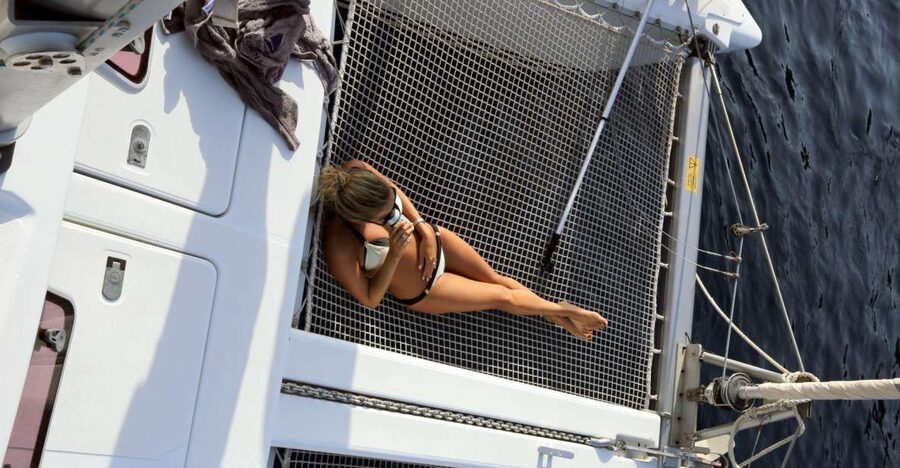Santorini: 7-Hour Private Catamaran Cruise with Food & Drink - Quick take
