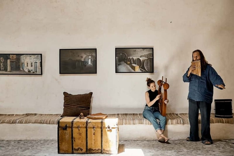 Santorini: A Mythical Musical Experience - Why this Santorini music show happens in a former winery