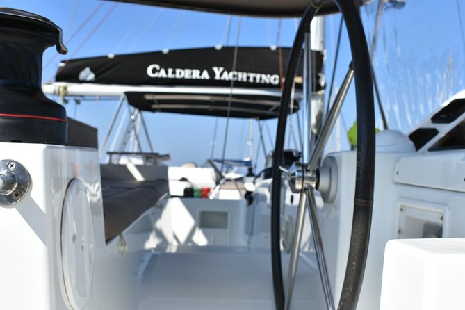 Santorini All-inclusive Private Catamaran Cruise - Nea Kameni hot springs: the stop people remember