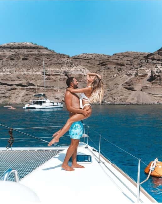 Santorini: All-Inclusive Private Catamaran Experience - Santorini Volcano Snorkeling Without the Big Tour Feel