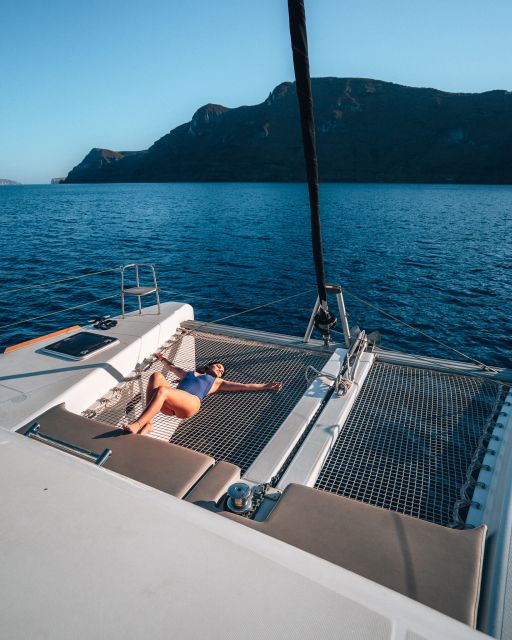 Santorini: All-Inclusive Private Catamaran Experience - Thirassia Swim and Snorkeling: A Caldera Side More Off the Main Line