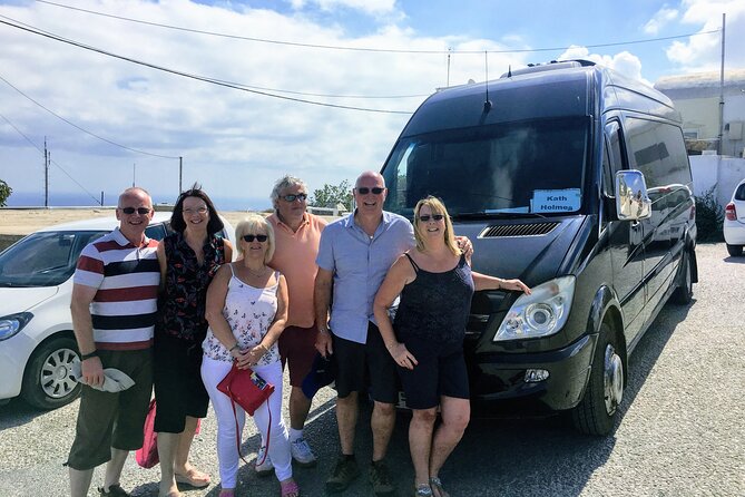 Santorini Arrival Transfer & Travel Services - Inside the Van: A/C, WiFi, and the Small Comforts That Matter