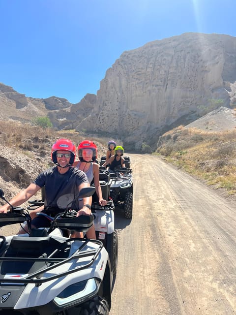 Santorini: ATV guided tour around the South of the island - Prophet Elias at the top: monastery time and the island’s biggest viewpoint