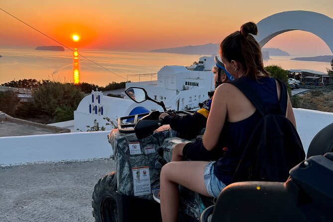 Santorini ATV-Quad Experience: Off-Road Adventure & Hotel Pickup - First ride: Perissa black-sand paths (where the ATV vibe starts)