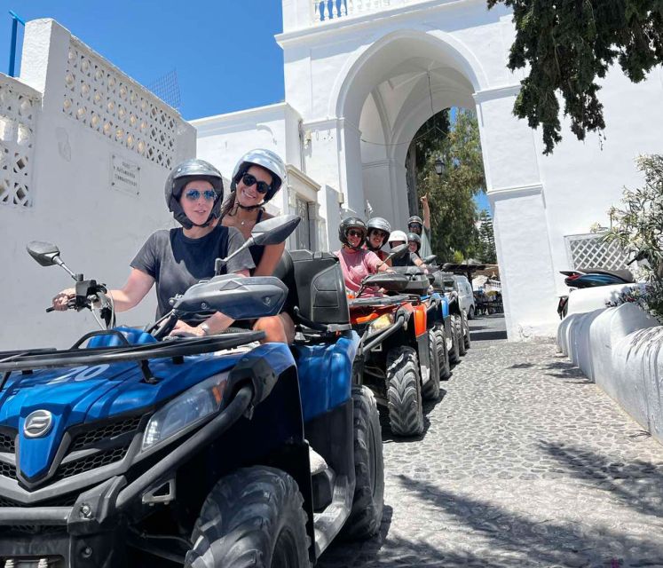 Santorini: ATV-Quad Experience Tour + Transportation - Persia Black Beach Start: Getting Your Bearings Fast