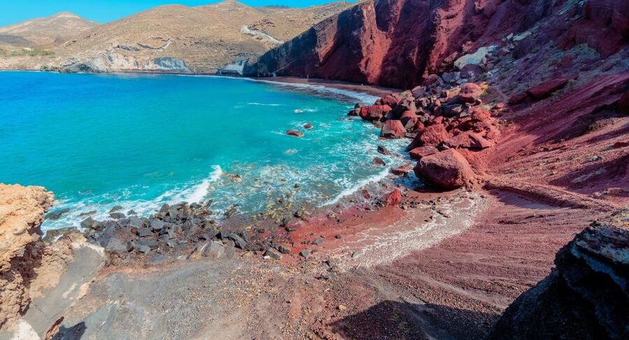 Santorini: Best Of Santorini Private Tour with a Local Guide - Perivolos Black Sand Beach break and a real reset