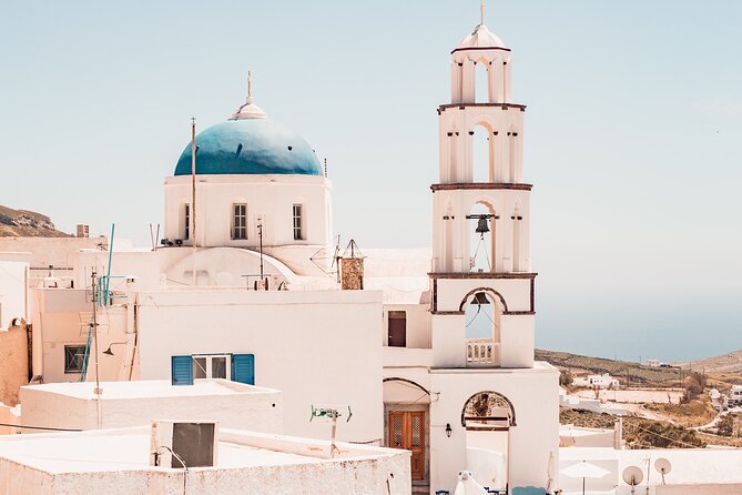 Santorini Bliss: Discover the Charms of the Southern Delight - Hotel pickup and the small-group rhythm