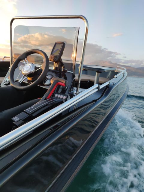 Santorini Boat Cruise -License Free- - Meet at Vlichada and Get Ready to Drive (No License Required)