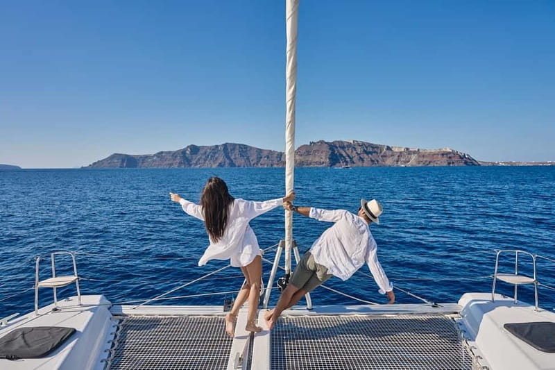 Santorini: Caldera Classic Catamaran Cruise w/ Meal & Drinks - Key highlights worth planning around