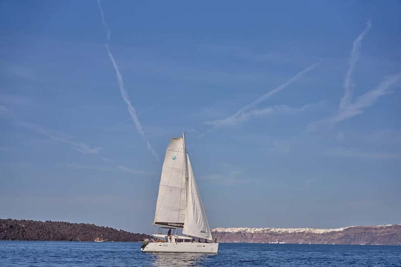 Santorini: Caldera Classic Catamaran Cruise w/ Meal & Drinks - Why This Santorini Catamaran Fits the $123 Price Tag