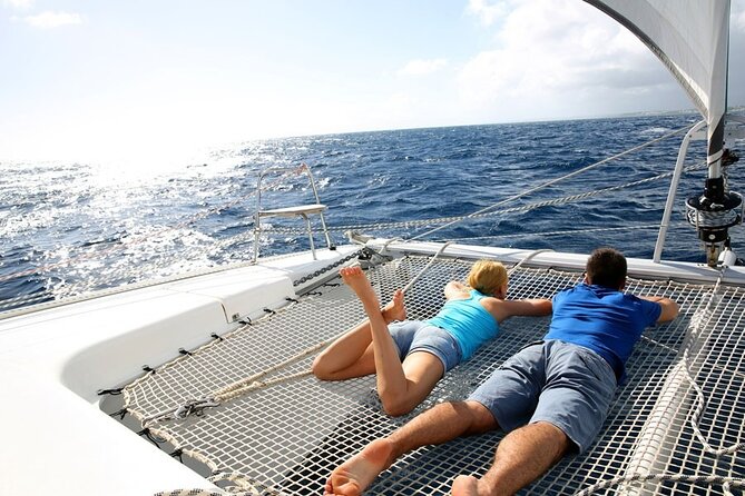 Santorini: Caldera Classic Semi-Private Cruise with BBQ & Drinks - A 5-hour catamaran break from Santorini crowds