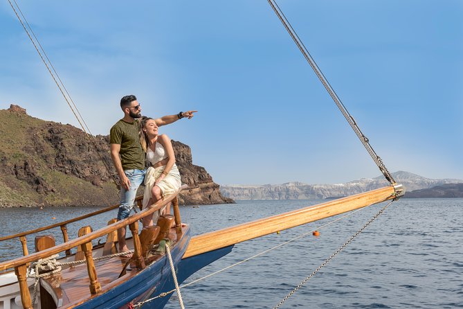 Santorini Caldera Cruise Tour (Volcano, Hot Springs, Thirassia) - Nea Kameni volcano hike: the €5 entry, shoes, and summit views