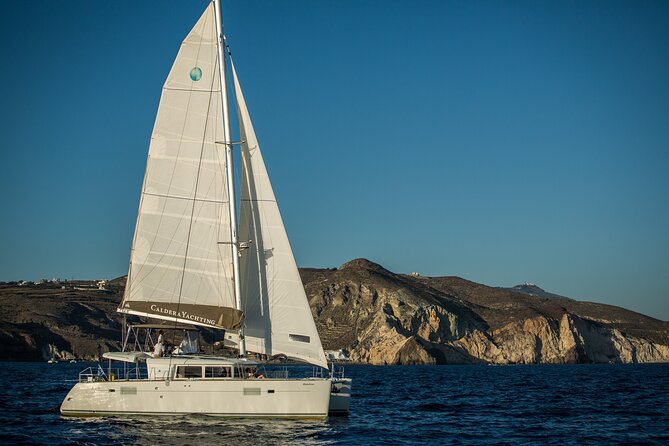 Santorini Caldera Gold Day Cruise with BBQ on board and Open Bar - Pickup, Timing, and How the Day Flows (10:00 Start)