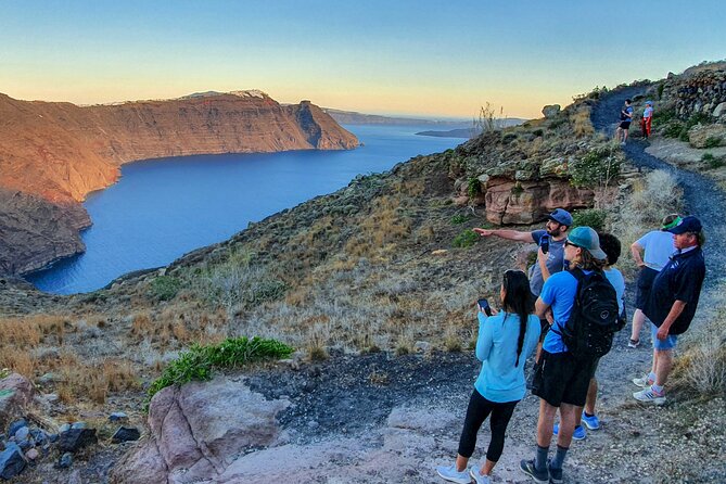 Santorini : Caldera Trail Hike and Sunset - Bring the Right Gear: Shoes, Wind, Water, and Sun