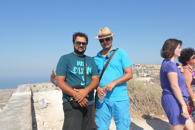 Santorini car tour with a local - Profitis Ilias Monastery: the highest views in a short visit