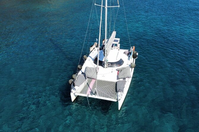 Santorini Catamaran Cruise – 5-Hour Private Sailing Experience - A private catamaran route that actually feels like your day