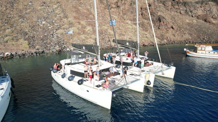 Santorini Catamaran Cruise with Swimming, Meal and Open Bar - Should you book? My straight take