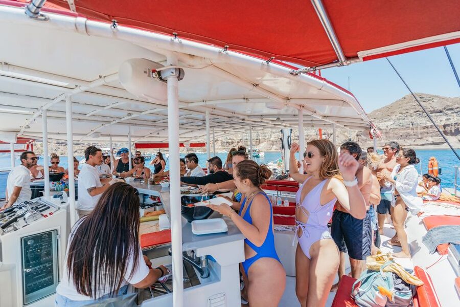 Santorini: Catamaran Tour with BBQ Dinner, Drinks, and Music - What to Bring (So the Day Feels Easy)