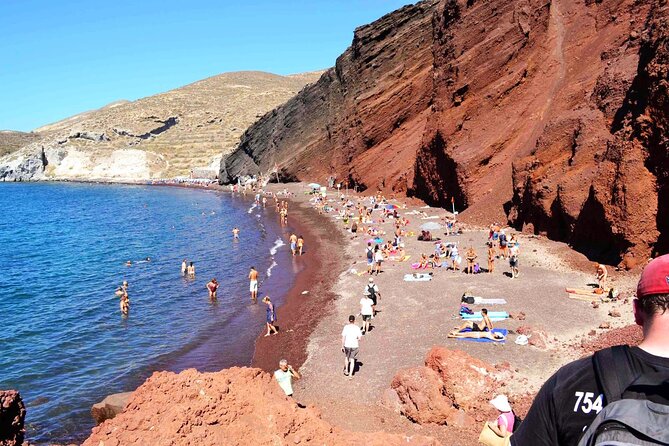 Santorini Chauffeur - Black Beach and Lunch Breaks: Build in Time to Actually Eat