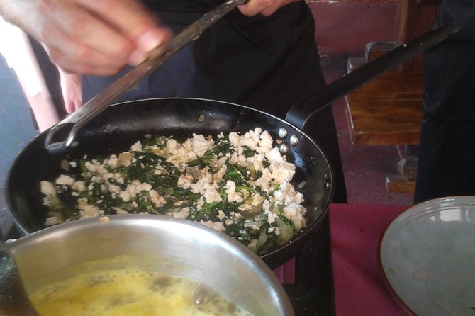 Santorini Cooking and Tasting Experience - Lunch with what you made (and wine to go with it)