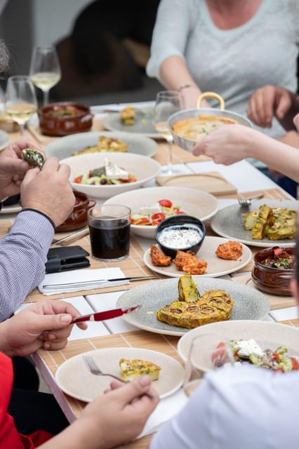Santorini: Cooking Class with Lunch and Wine Tasting - Lunch you made: portion size, pacing, and that beachside unwind