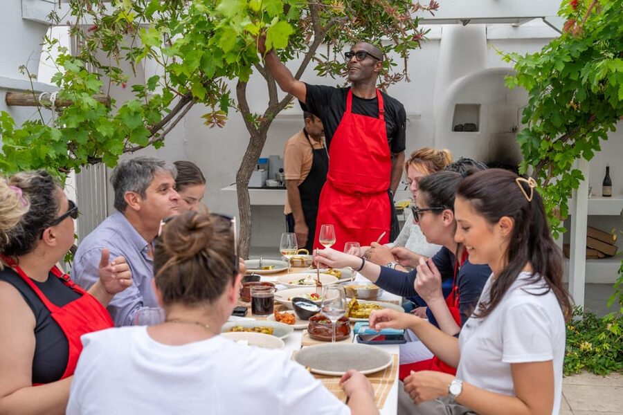 Santorini: Cooking Class with Lunch and Wine Tasting - Taking the recipes home: so you can cook Santorini later