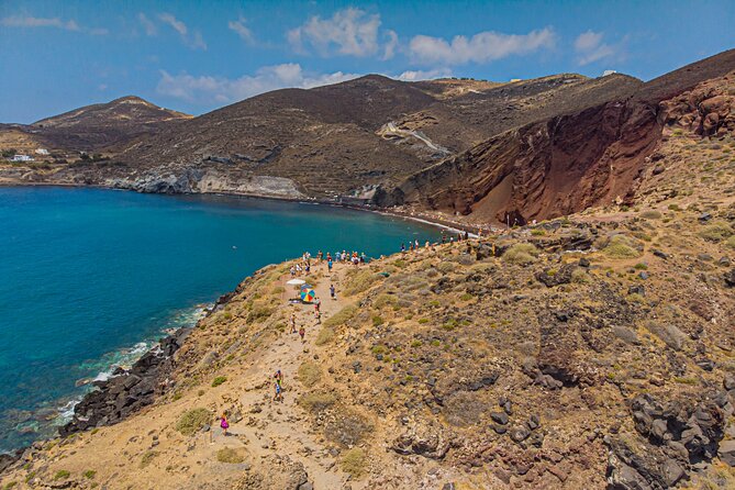 Santorini Day Tour with Sunset in Oia - Perissa Beach Time: Lunch, Swimming, and a Real Reset