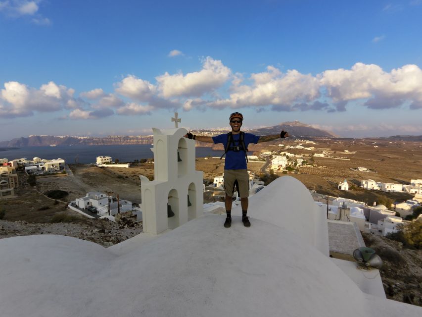 Santorini: Electric Mountain Bike Adventure - Riding South Santorini Above the Caldera (Without the Crowds)