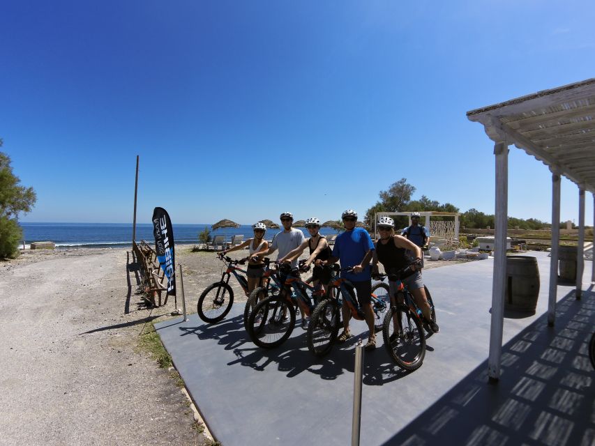 Santorini: Electric Mountain Bike Adventure - Emporeio’s Medieval Castle and the Maze-Village Feel