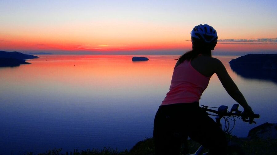 Santorini: Electric Mountain Bike Adventure - Megalochori Wine Roads and Feggera Balcony Tastings