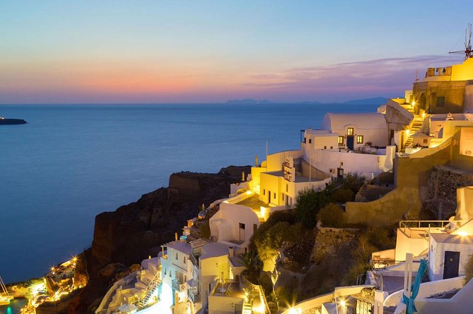 Santorini Fira-Oia-Firostefani 4 Hours - Firostefani and Mama Thira Tavern: Steep-Heart-Beat Views on the Caldera Edge